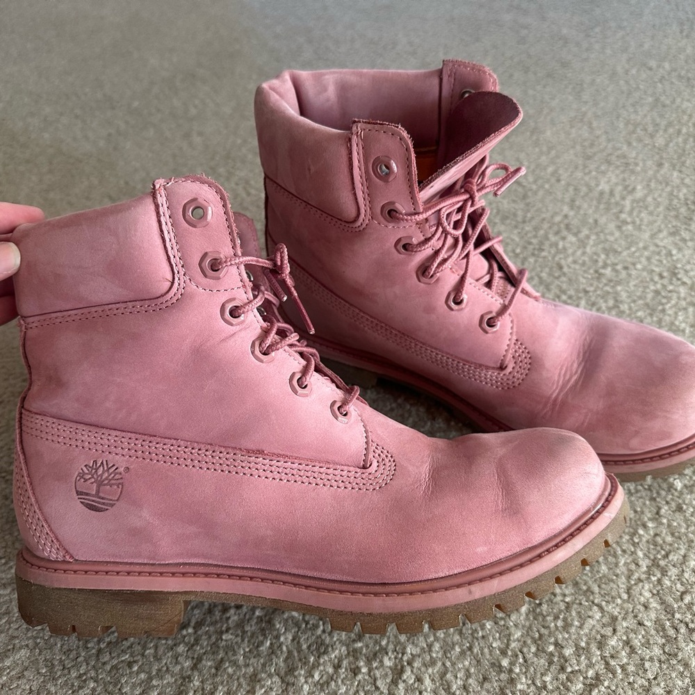 Timberland Rose Leather Ankle Boots